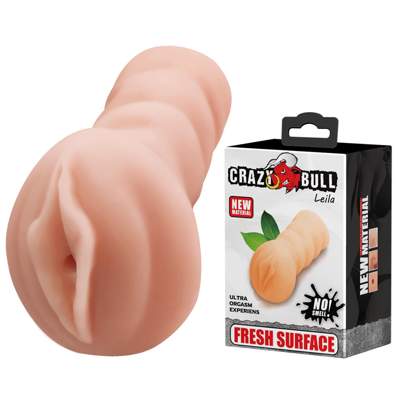 CRAZY BULL LEILA Vagina Stroker - Flesh Vagina Stroker