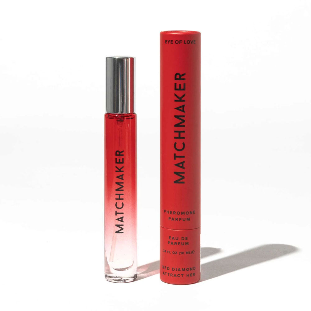 Eye of Love Matchmaker Red Diamond LGTBQ - 10 ml - Pheromone Parfum for Women to attract Women - 10 ml Spray