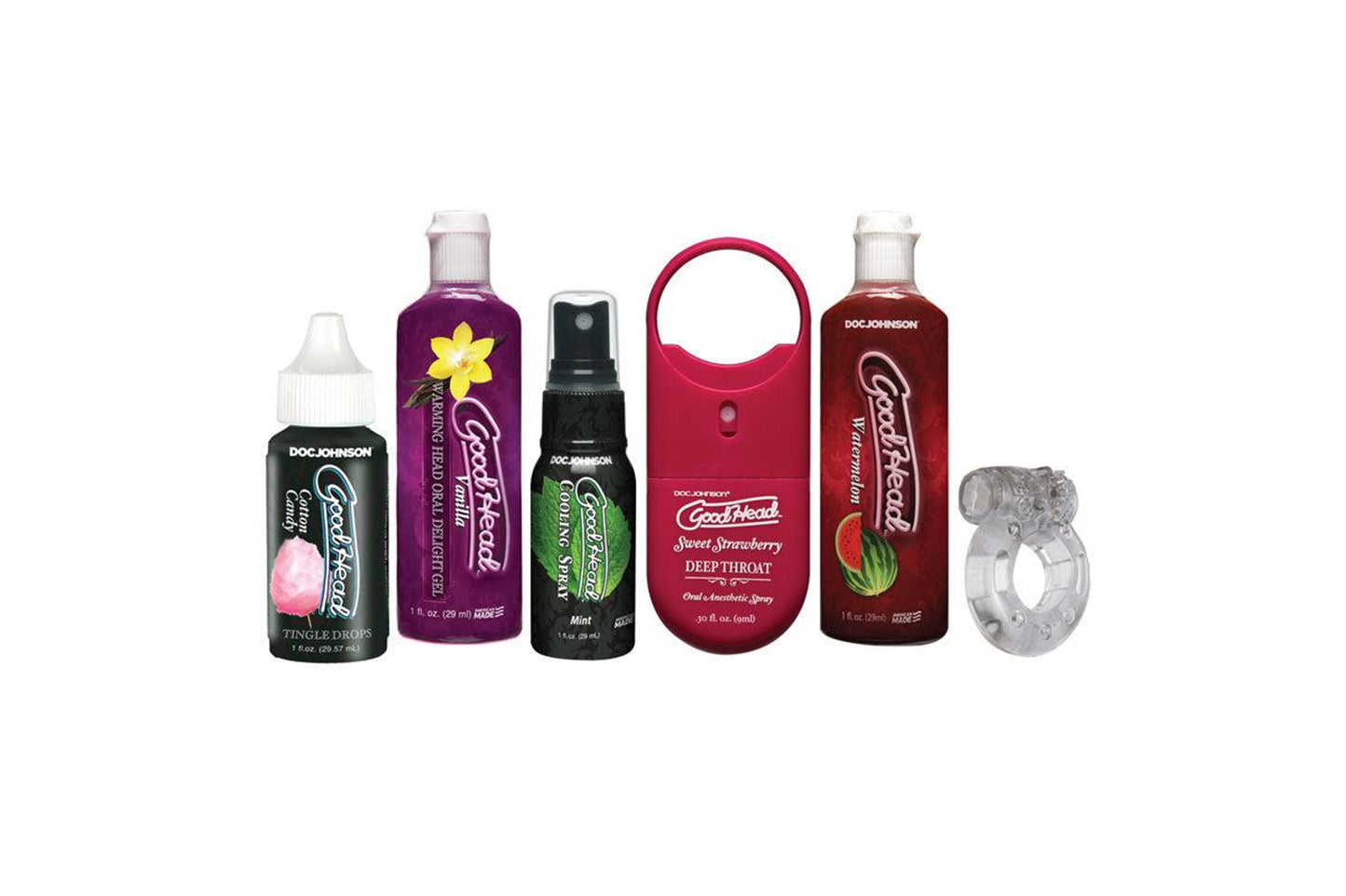 GoodHead Sensations Kit - 6 Piece Lotion Set