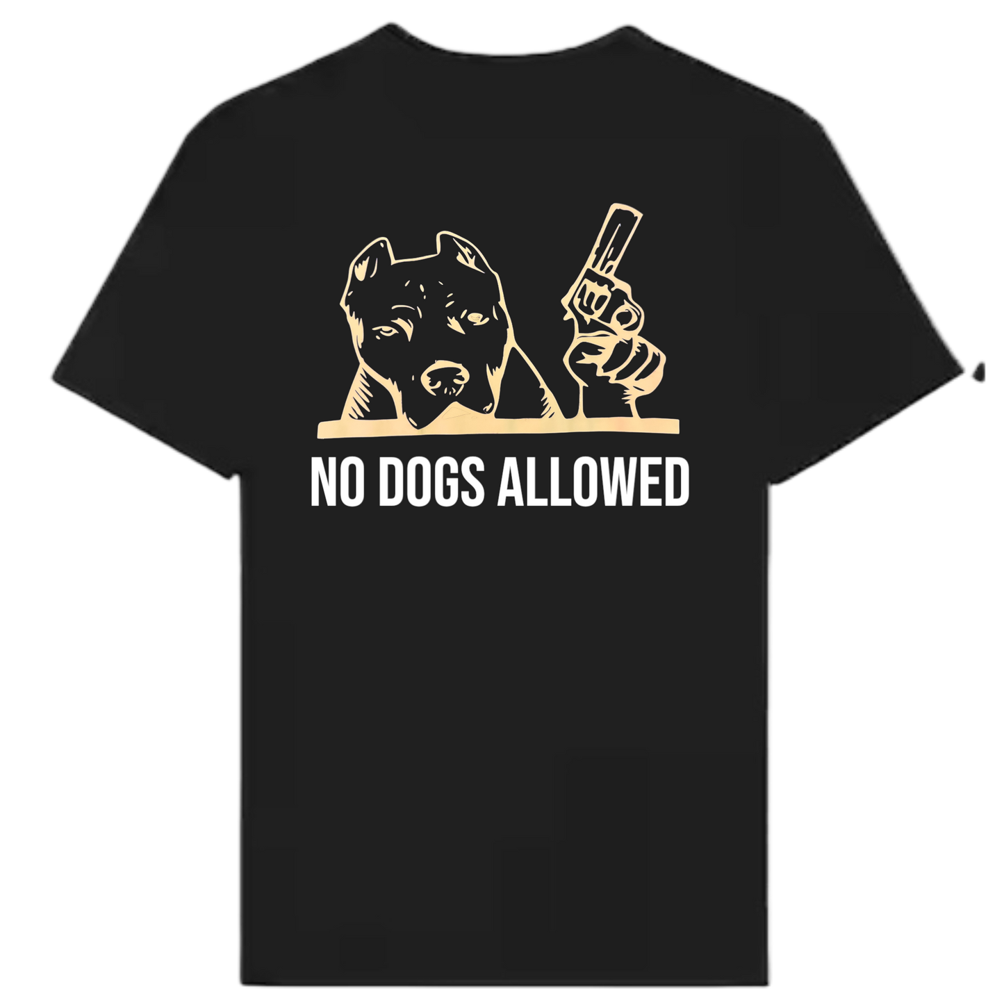 No dogs T-shirt