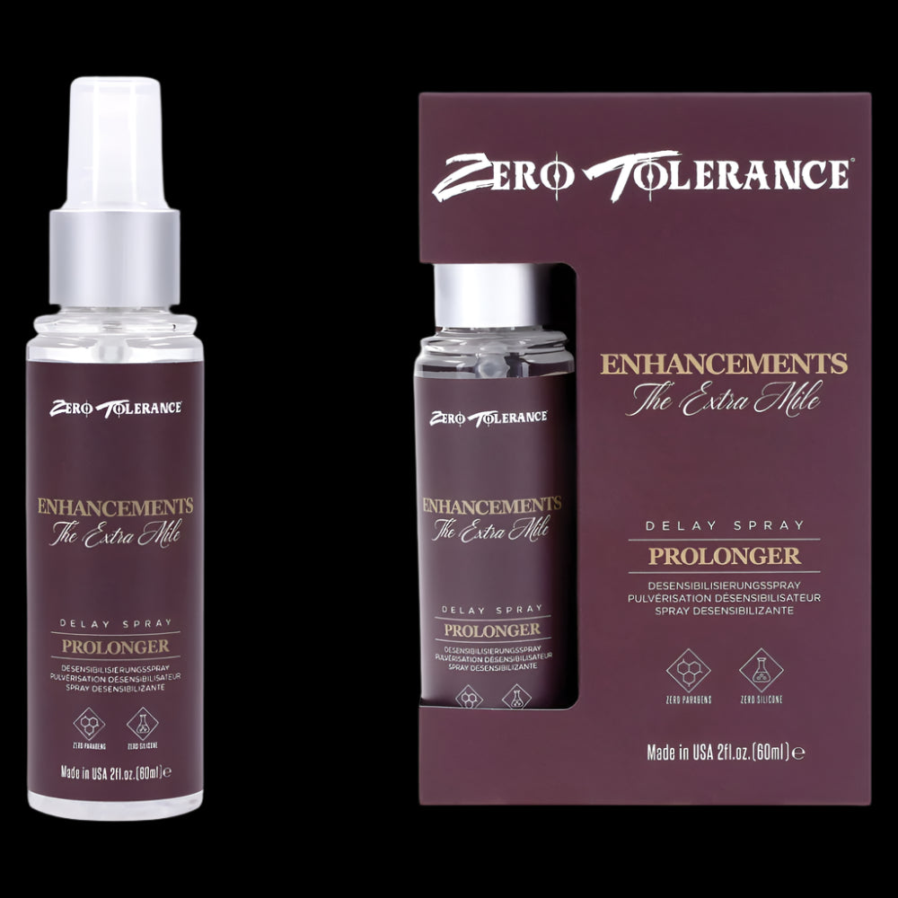 Zero Tolerance Enhancements - The Extra Mile - Delay Spray for Men - 60 ml Spray
