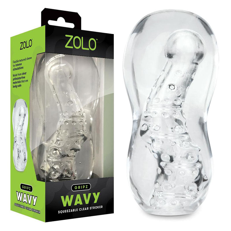 Zolo Gripz Wavy Stroker