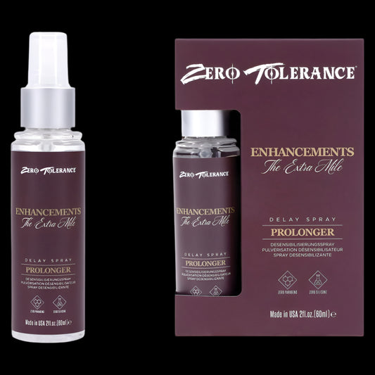 Zero Tolerance Enhancements - The Extra Mile - Delay Spray for Men - 60 ml Spray